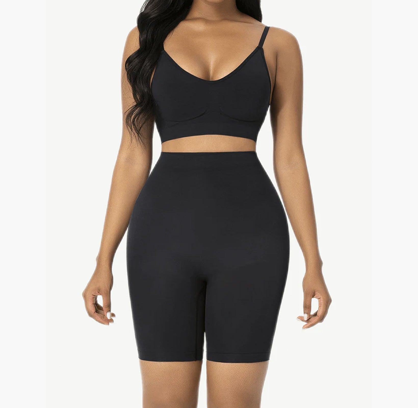 Alexa | Seamless High-Waisted Body Sculpting Shorts