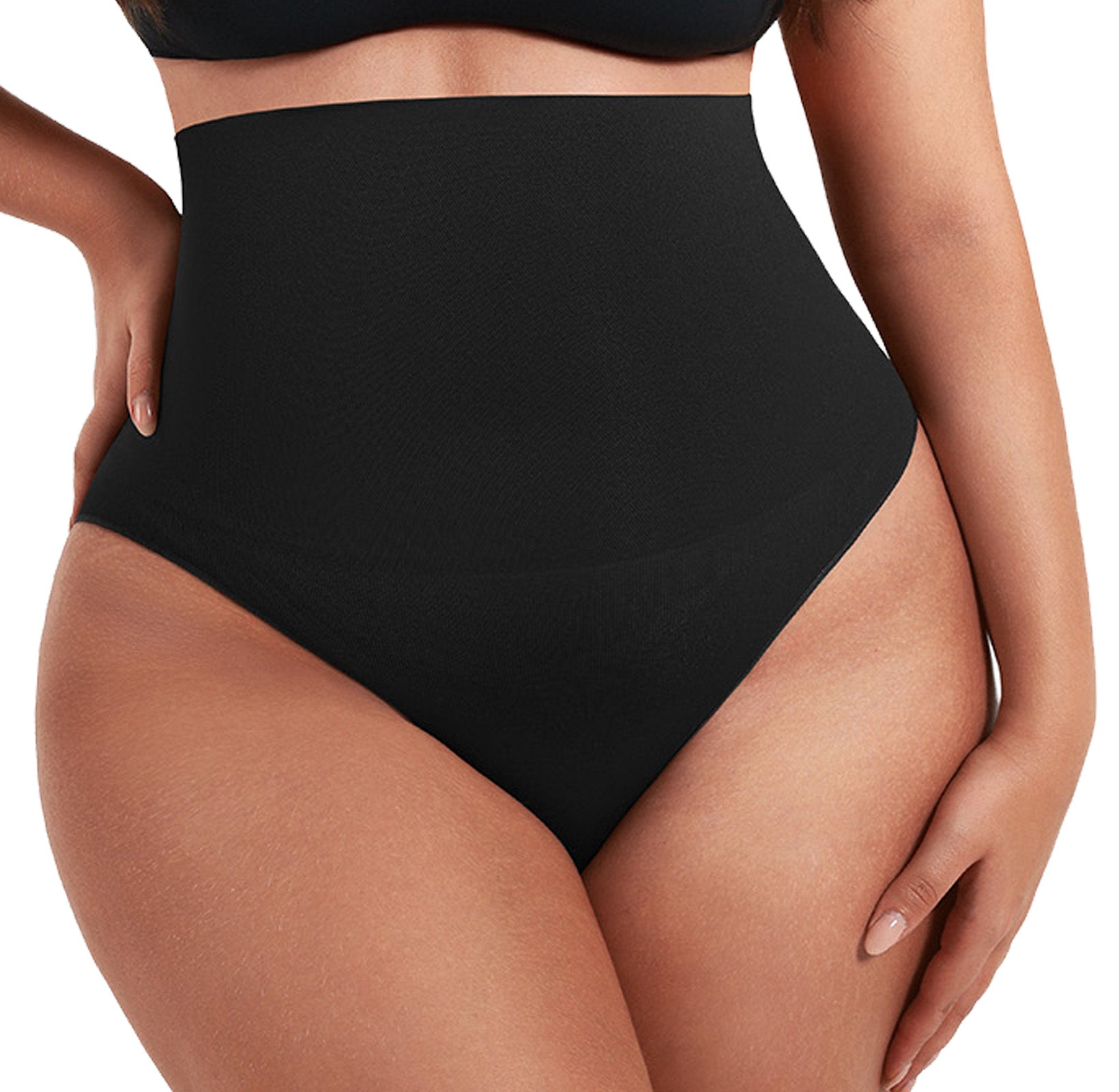 Mid-Waisted Seamless Sculpting Brief Panty