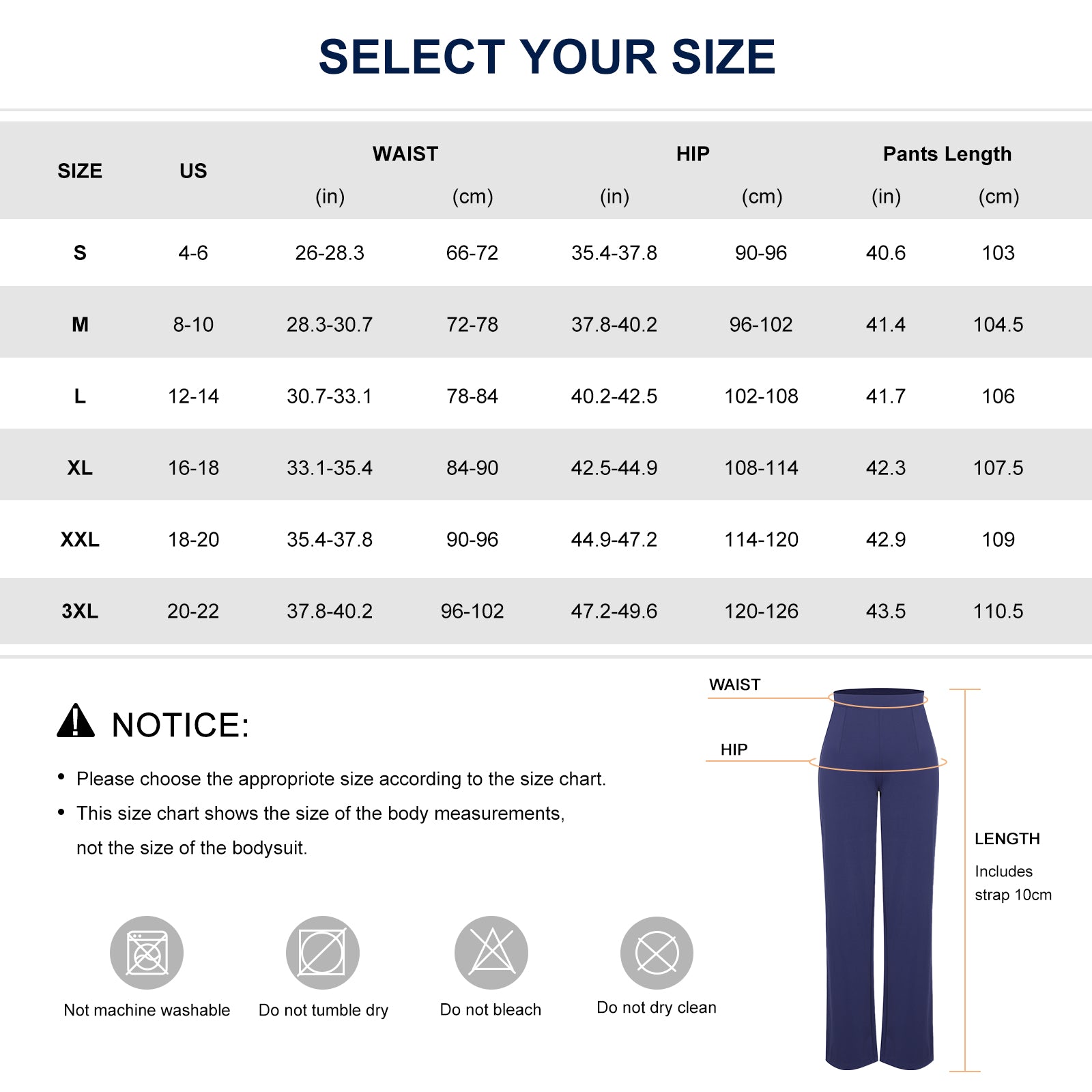 High Waist Sculpting Straight-Leg Pants