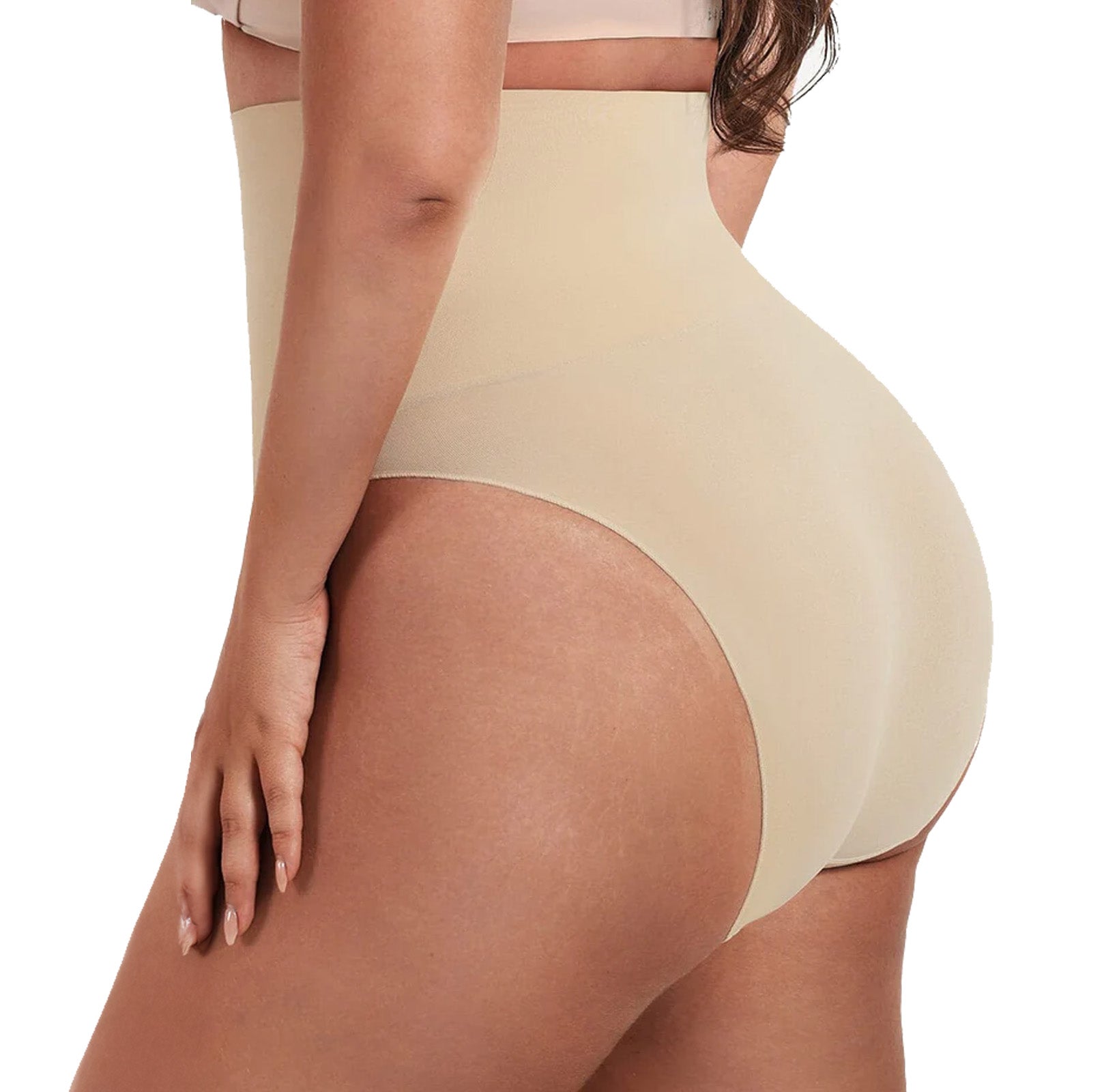 Mid-Waisted Seamless Sculpting Brief Panty