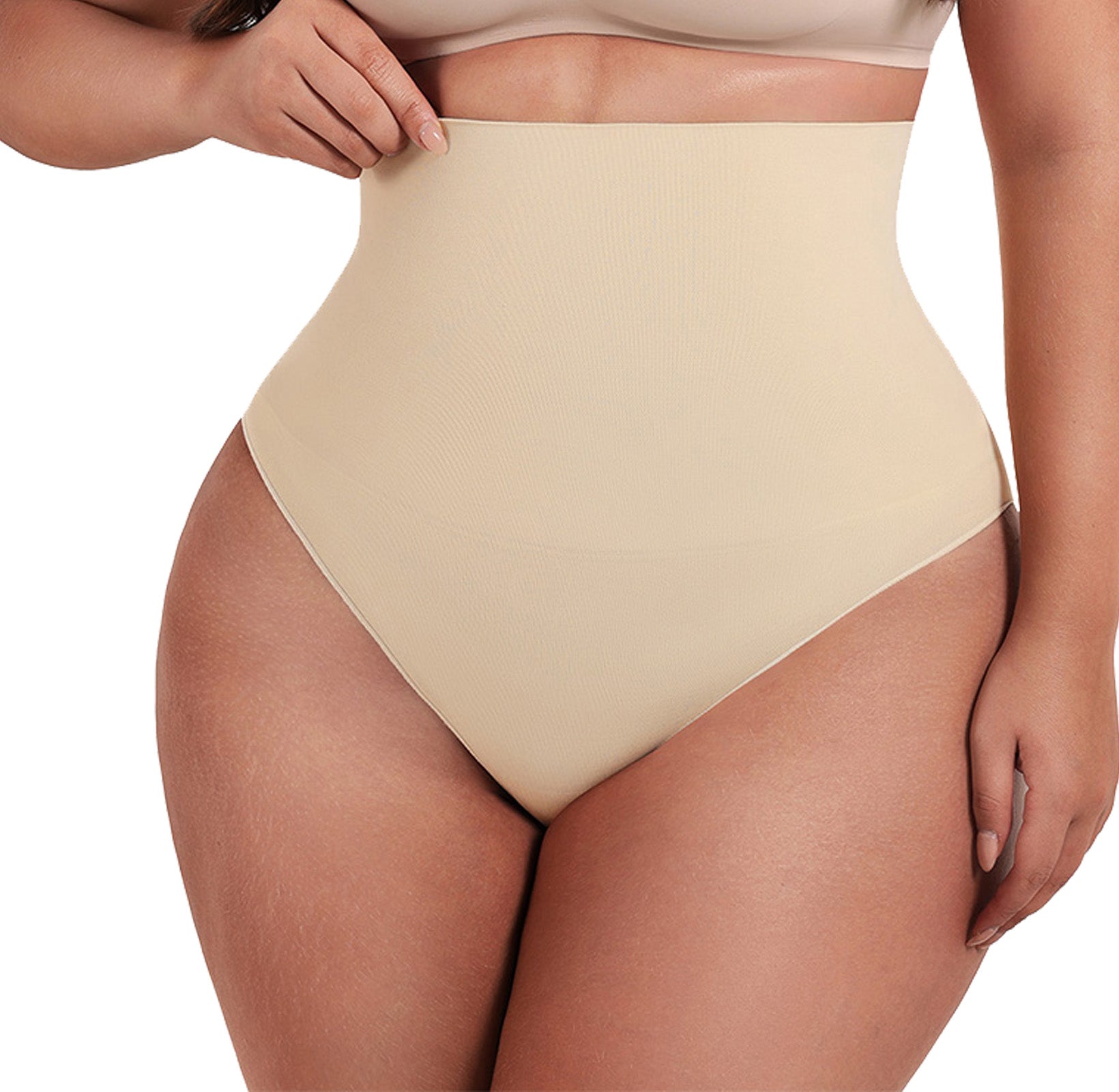 Mid-Waisted Seamless Sculpting Brief Panty