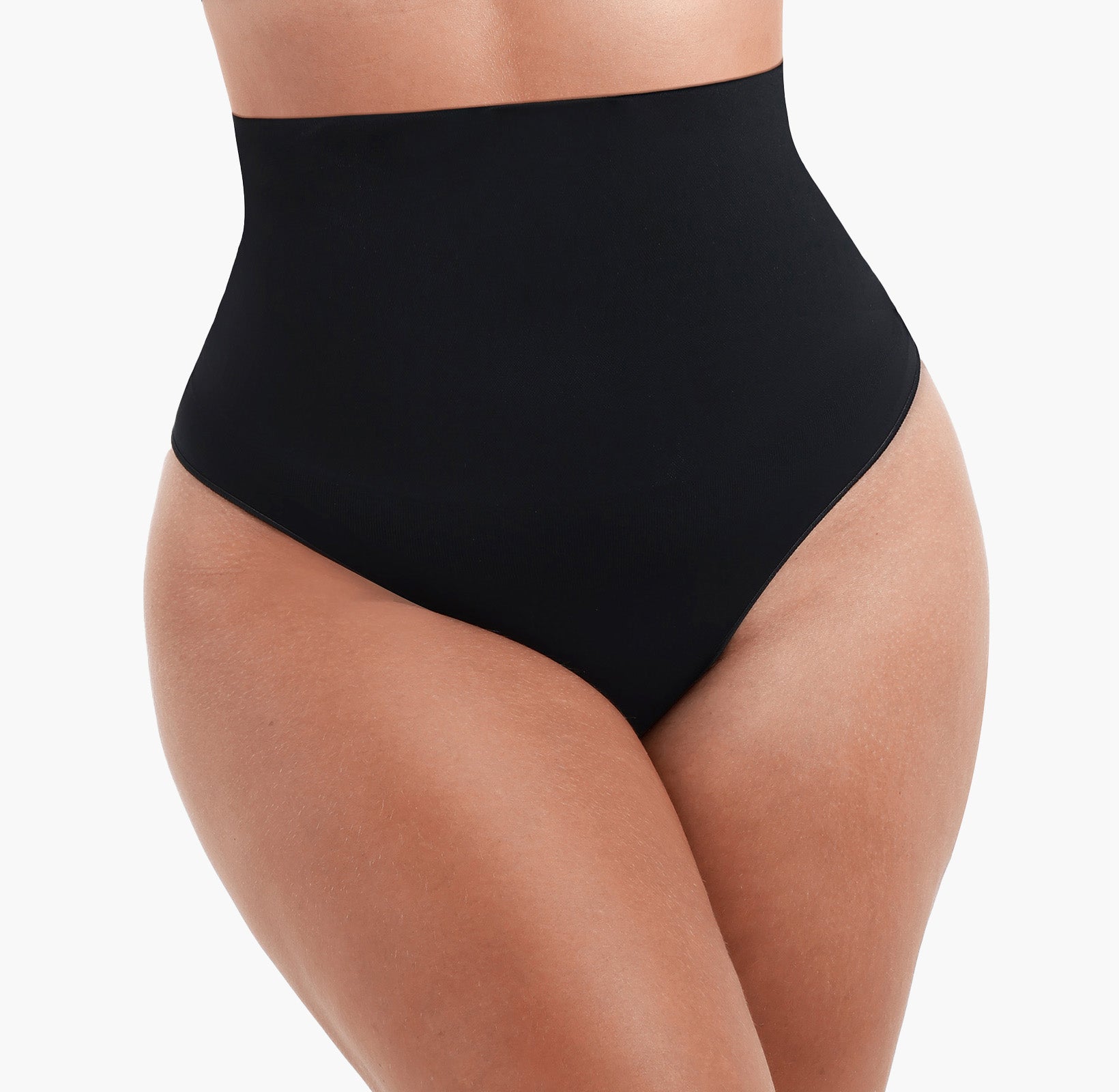 Mid-Waisted Seamless Sculpting Thong Panty
