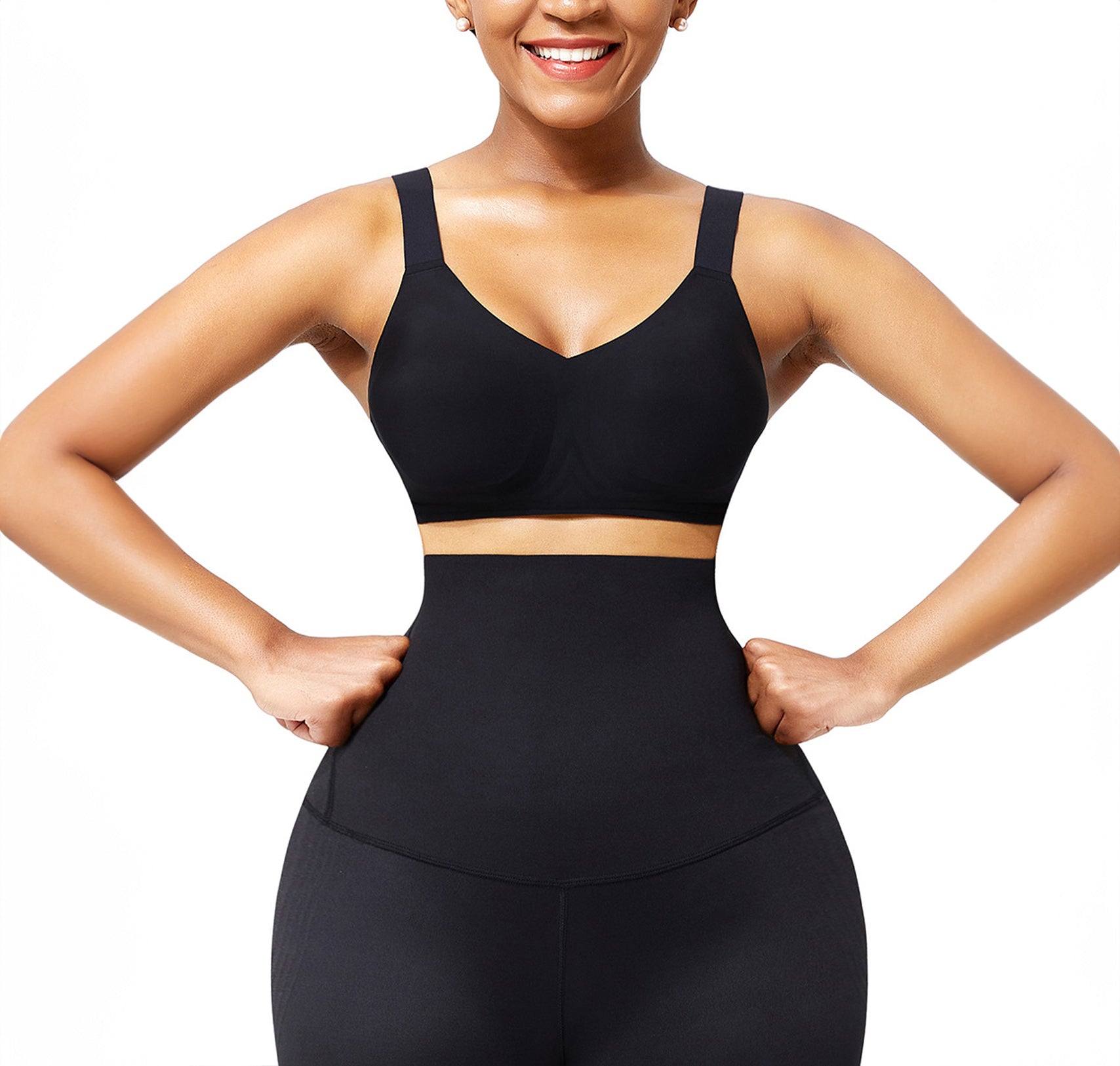 Leya | Sporty Lightweight Wireless Shapewear Bra