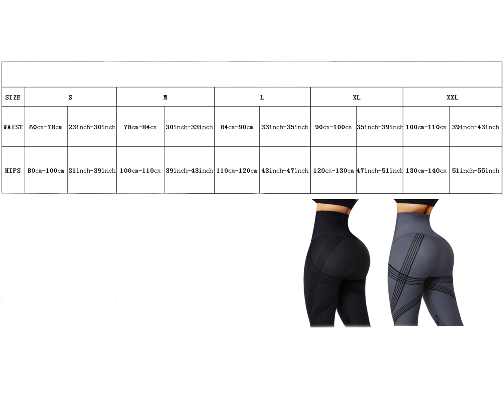 Seamless High Waist Shapewear-Leggings