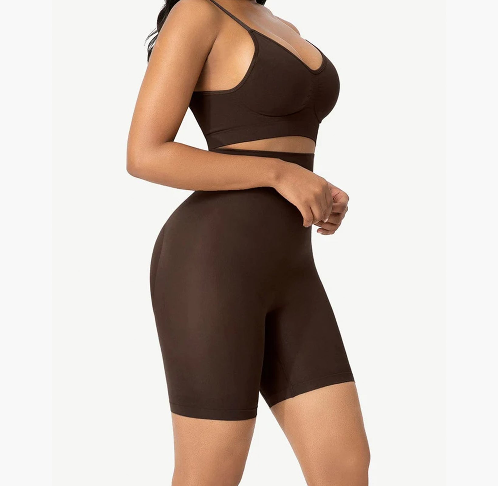 Alexa | Seamless High-Waisted Body Sculpting Shorts