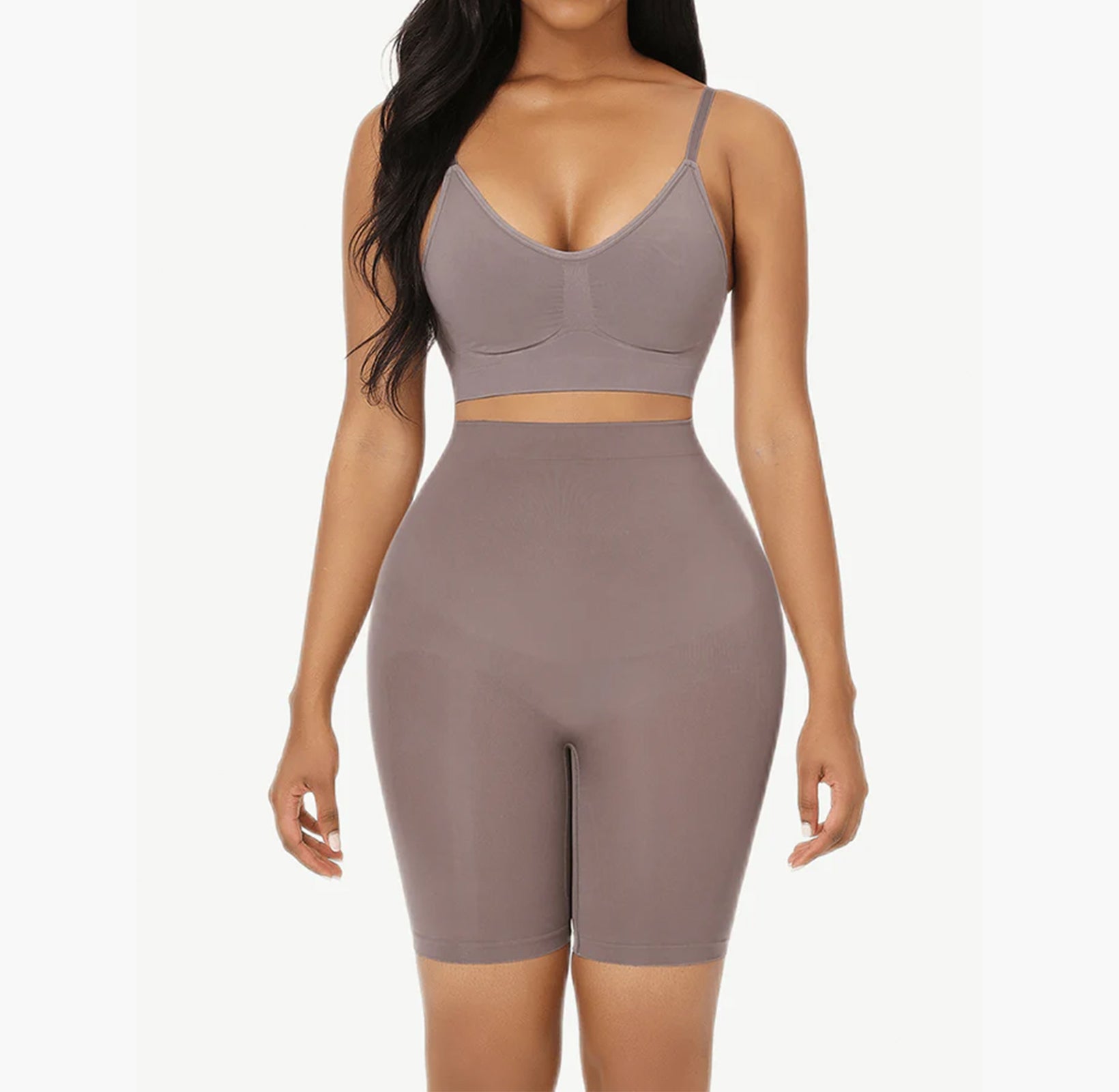 Alexa | Seamless High-Waisted Body Sculpting Shorts