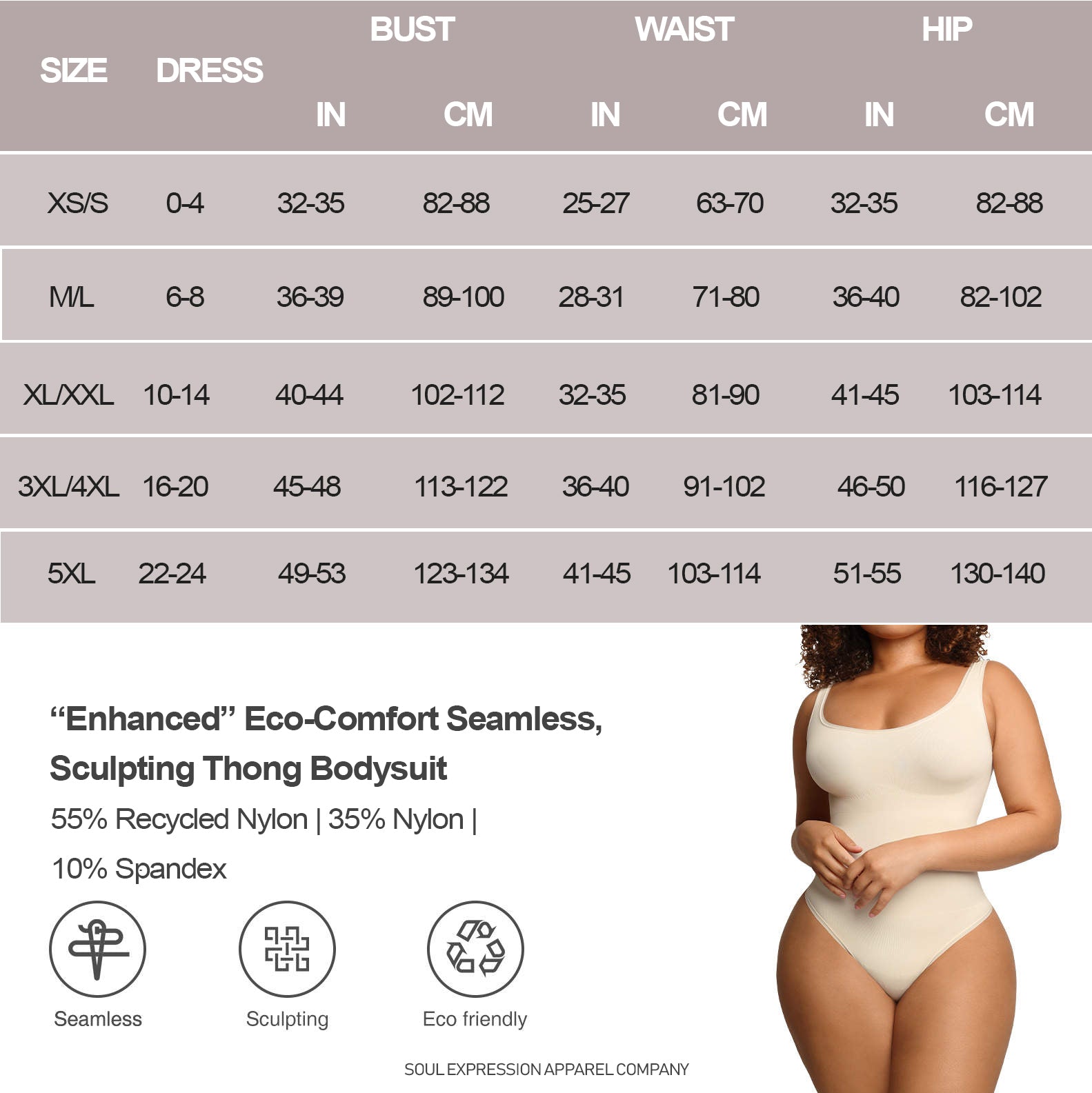 Stacey | Seamless Sculpting Thong Bodysuit - Low Cut Sleeveless