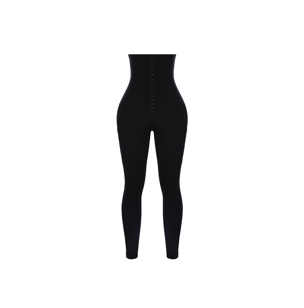 Extra High Waist Fitness Shapewear-Leggings with Side Pockets